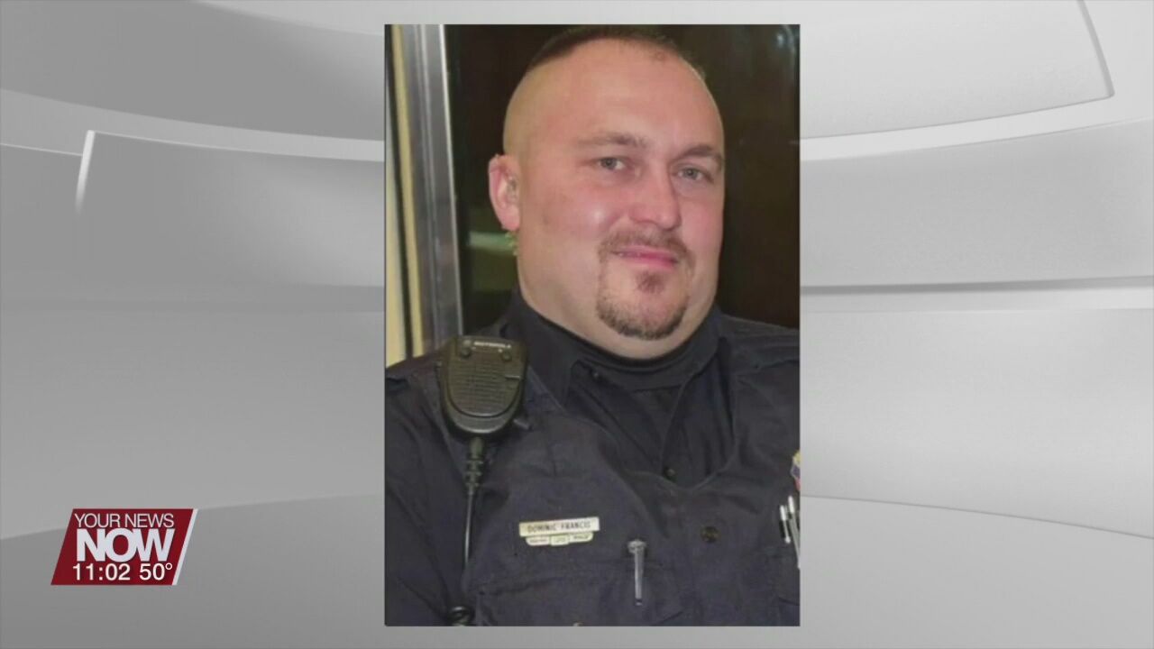 Funeral services for Bluffton Police Officer Dominic Francis